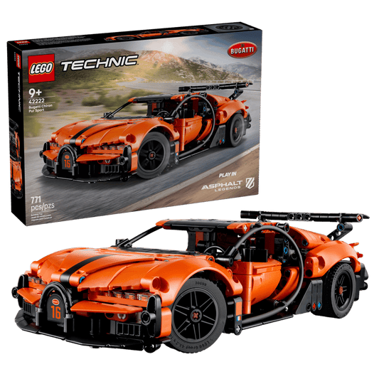 LEGO Bugatti Chiron Pur Sport Hypercar 42222