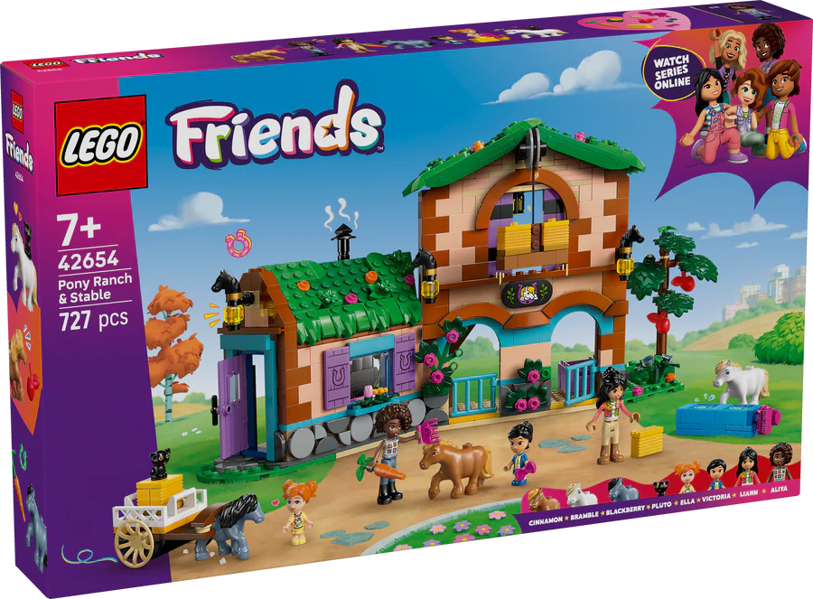 LEGO Friends Pony Ranch & Stable 42654