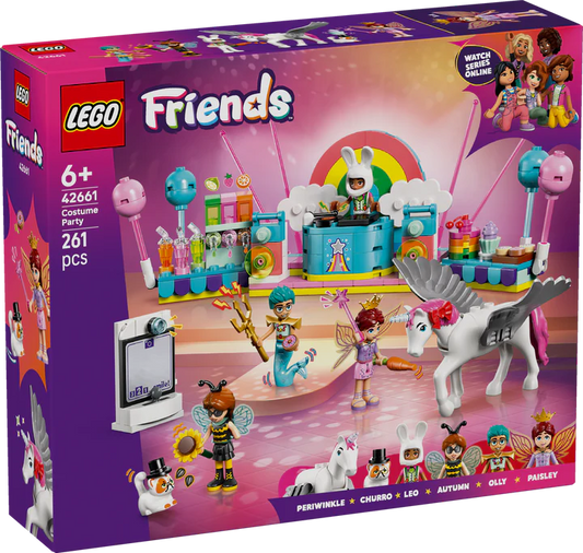 LEGO Friends Costume Party with Unicorn & Fairy 42661