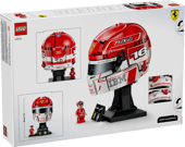 LEGO 43014 Scuderia Ferrari HP Charles Leclerc Helmet – F1 Collectible Model, 886 Pieces