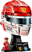 LEGO 43014 Scuderia Ferrari HP Charles Leclerc Helmet – F1 Collectible Model, 886 Pieces