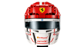 LEGO 43014 Scuderia Ferrari HP Charles Leclerc Helmet – F1 Collectible Model, 886 Pieces