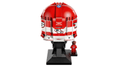 LEGO 43014 Scuderia Ferrari HP Charles Leclerc Helmet – F1 Collectible Model, 886 Pieces