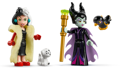 lego Disney Villains Maleficent’s and Cruella De Vil’s Dresses 43262