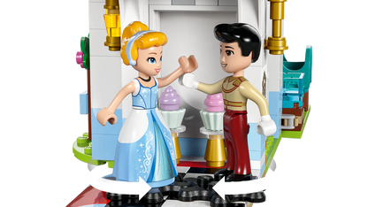 LEGO Disney Princess Cinderella’s Castle & Horse Carriage Building Set 43275