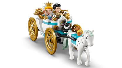 LEGO Disney Princess Cinderella’s Castle & Horse Carriage Building Set 43275