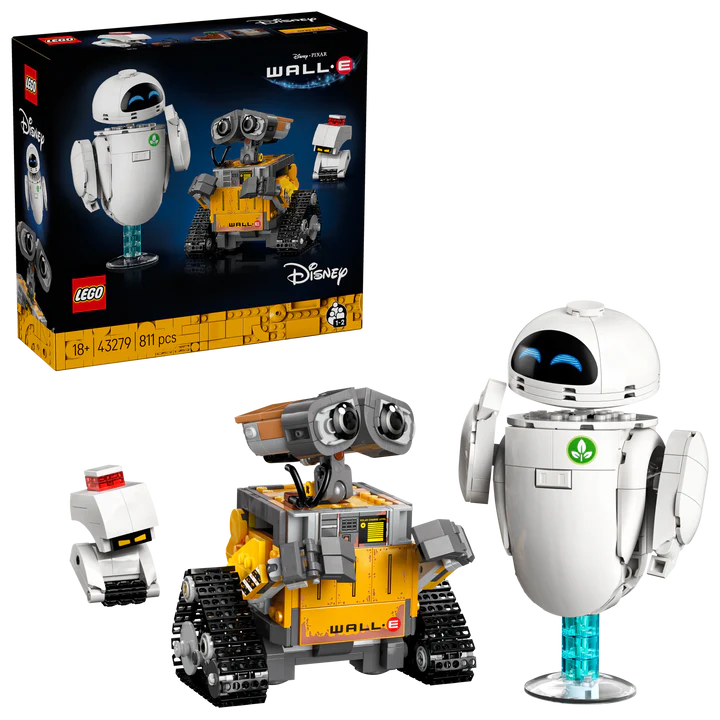 LEGO Disney and Pixar WALL-E and EVE Animated Film 43279
