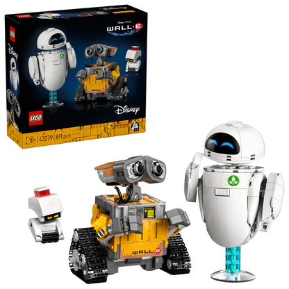 LEGO Disney and Pixar WALL-E and EVE Animated Film 43279