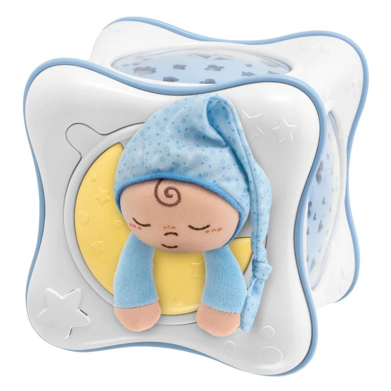 Chicco First Dreams Rainbow Cube Projector with Music & Plush Toy for Newborn Baby