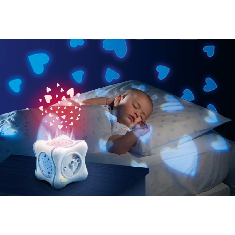 Chicco First Dreams Rainbow Cube Projector with Music & Plush Toy for Newborn Baby