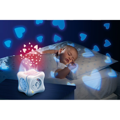 Chicco First Dreams Rainbow Cube Projector with Music & Plush Toy for Newborn Baby