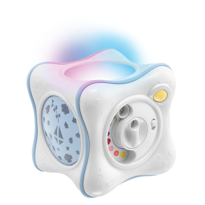 Chicco First Dreams Rainbow Cube Projector with Music & Plush Toy for Newborn Baby