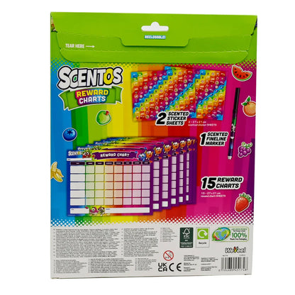 Scentos On The Go Reward Charts (pack of 12)