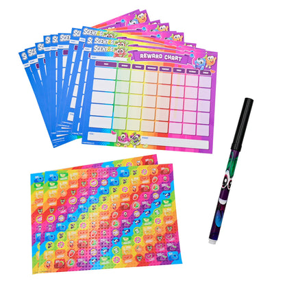 Scentos On The Go Reward Charts (pack of 12)
