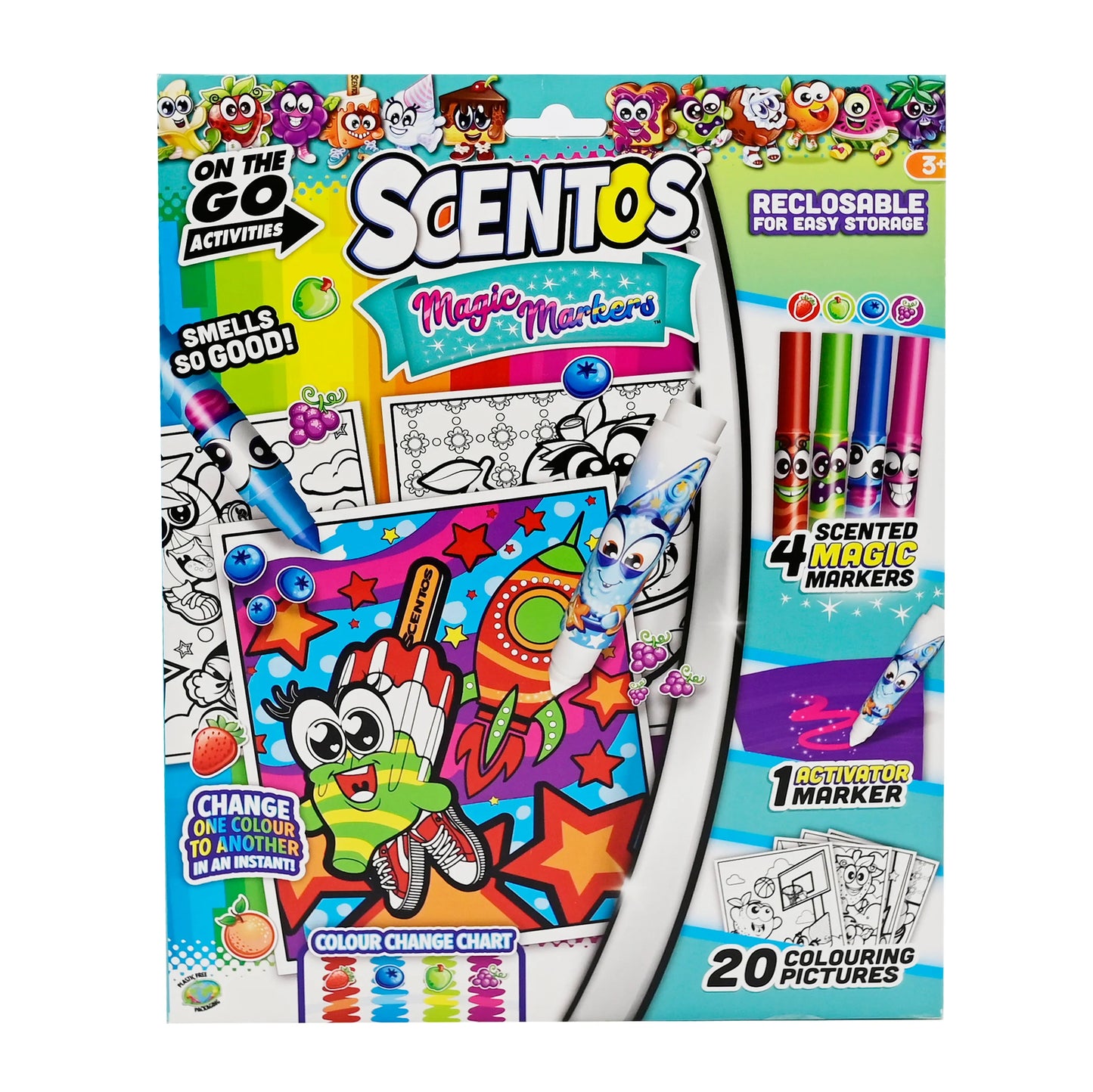 Scentos On The Go Magic Markers (PACK OF 12)