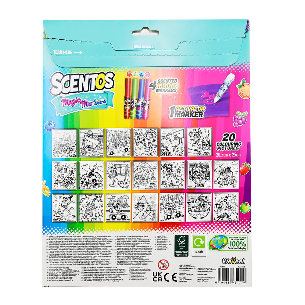 Scentos On The Go Magic Markers (PACK OF 12)