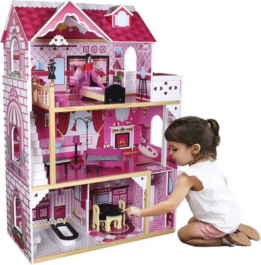 Big  Wooden 4 Feet DollHouse