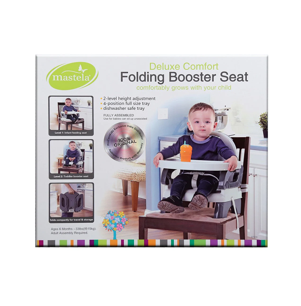 Mastela Folding Booster Seat (6 months to 48 months)