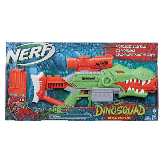 Nerf DinoSquad Rex-Rampage Motorized Dart Blaster