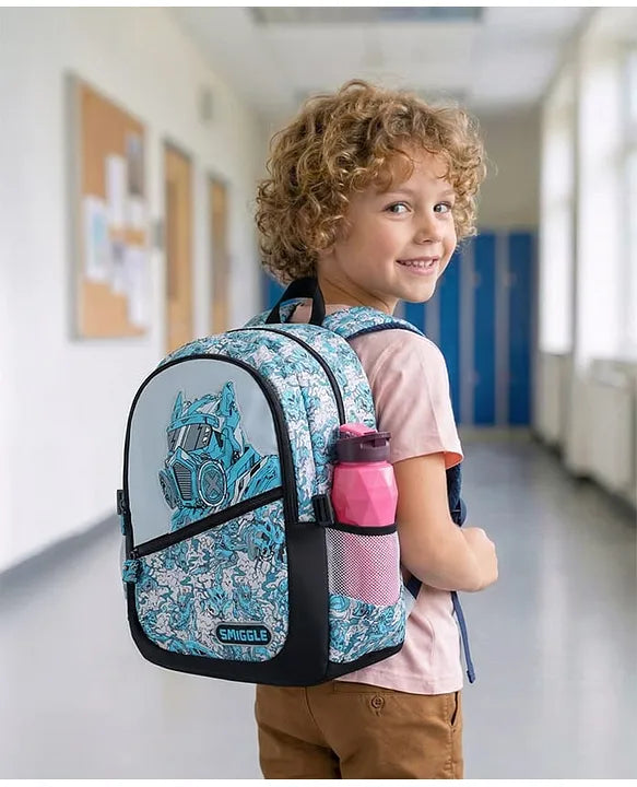 Smiggle Classic Kids School Backpack 16 Inch –TRANSFORMERS