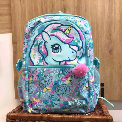 Smiggle Classic Kids School Backpack 16 Inch –UNICORN