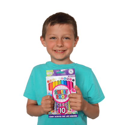 SWEET SHOP 10 ASST FINE LINE MARKERS (PACK OF 12)