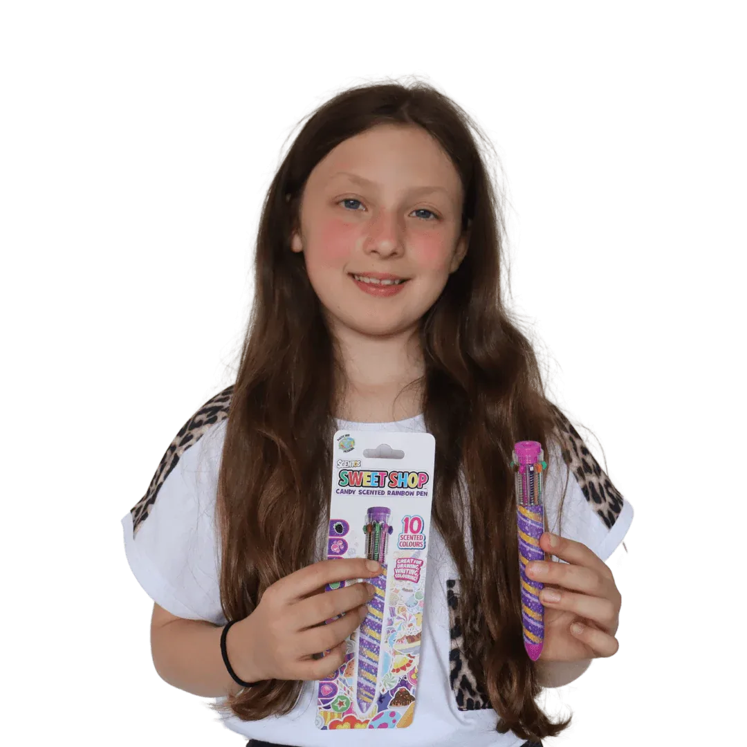 SWEET SHOP RAINBOW GEL PEN (PACK OF 12)