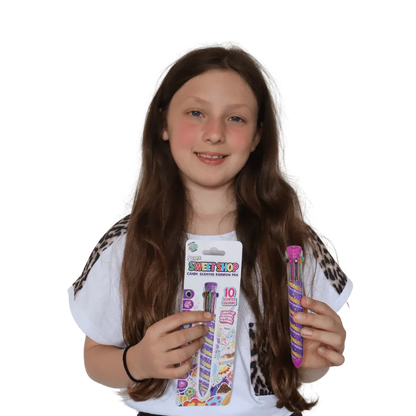 SWEET SHOP RAINBOW GEL PEN (PACK OF 12)