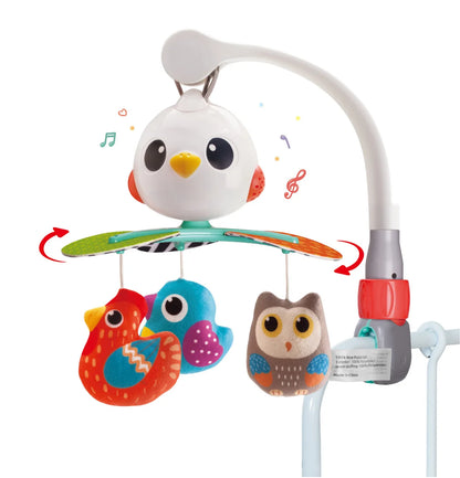 Hola Musical Cot Mobile – Portable Baby Musical Mobile for Cot, Stroller & Car Seat