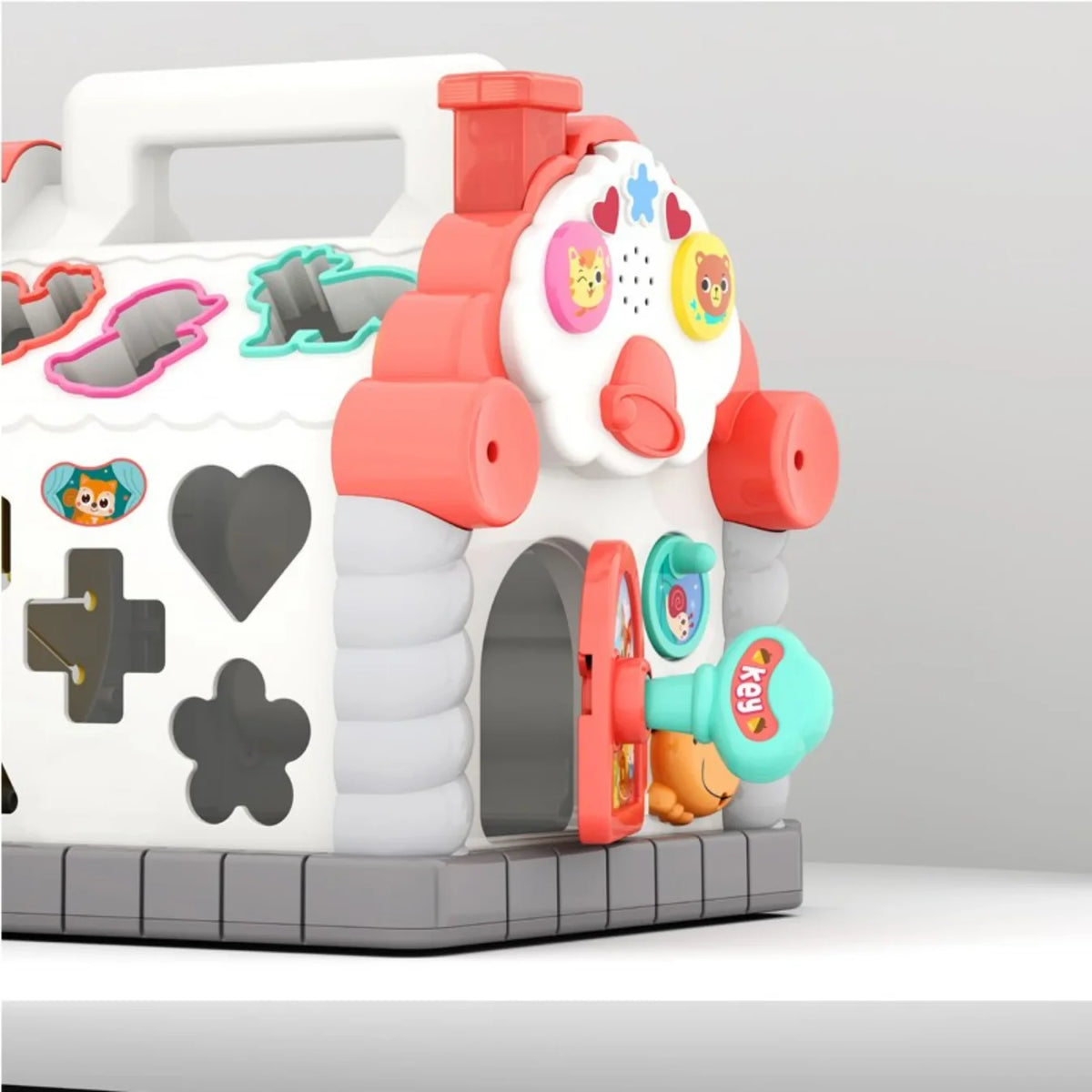 Hola Activity House Shape Sorter with Piano, Music & 11 Blocks | 18M+