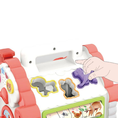 Hola Activity House Shape Sorter with Piano, Music & 11 Blocks | 18M+