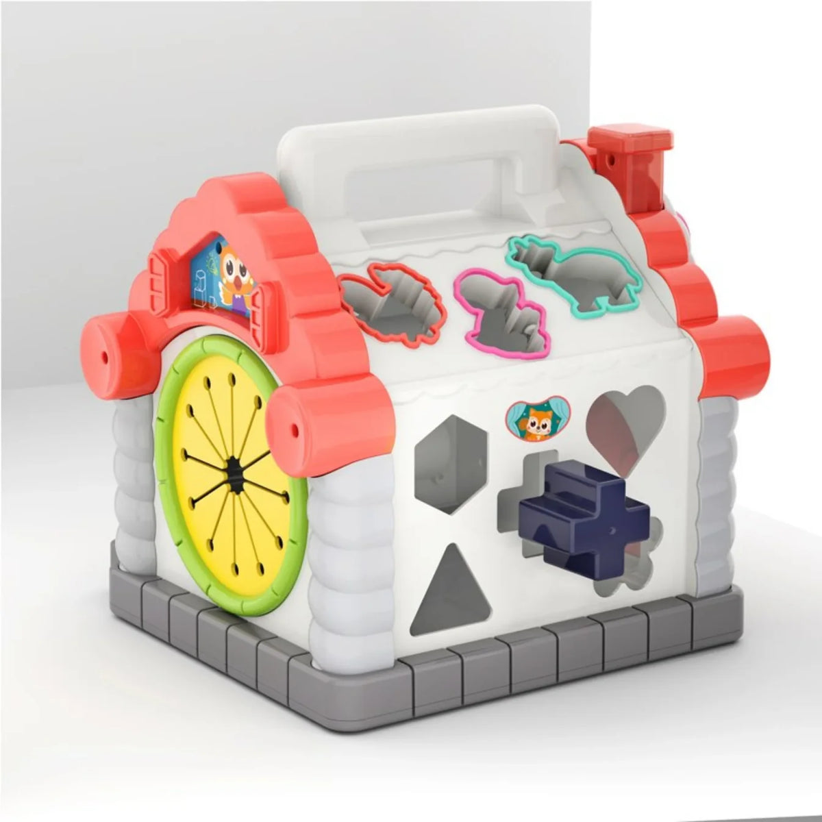 Hola Activity House Shape Sorter with Piano, Music & 11 Blocks | 18M+