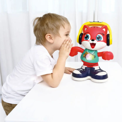 Hola Dancing Cat Musical Toy with Lights, Talkback & Dance Moves for Toddlers 18M+