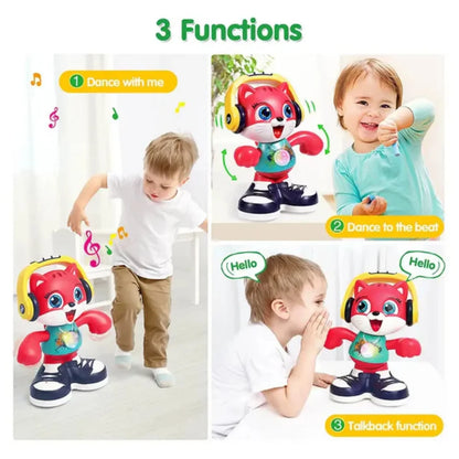 Hola Dancing Cat Musical Toy with Lights, Talkback & Dance Moves for Toddlers 18M+