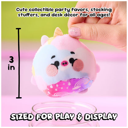 Magic Jellykins Water-Reveal Surprise Plush Jar – Squishy Sensory Collectible, Series 1 (1 of 20 Styles)