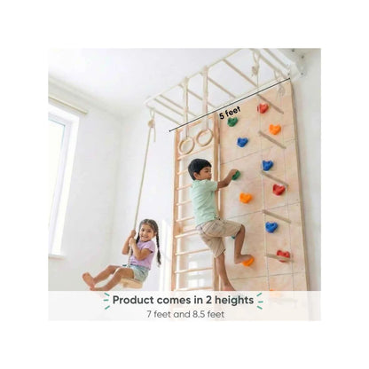 Curious Cub Space Saver Jungle Gym 4 (9 Feet )