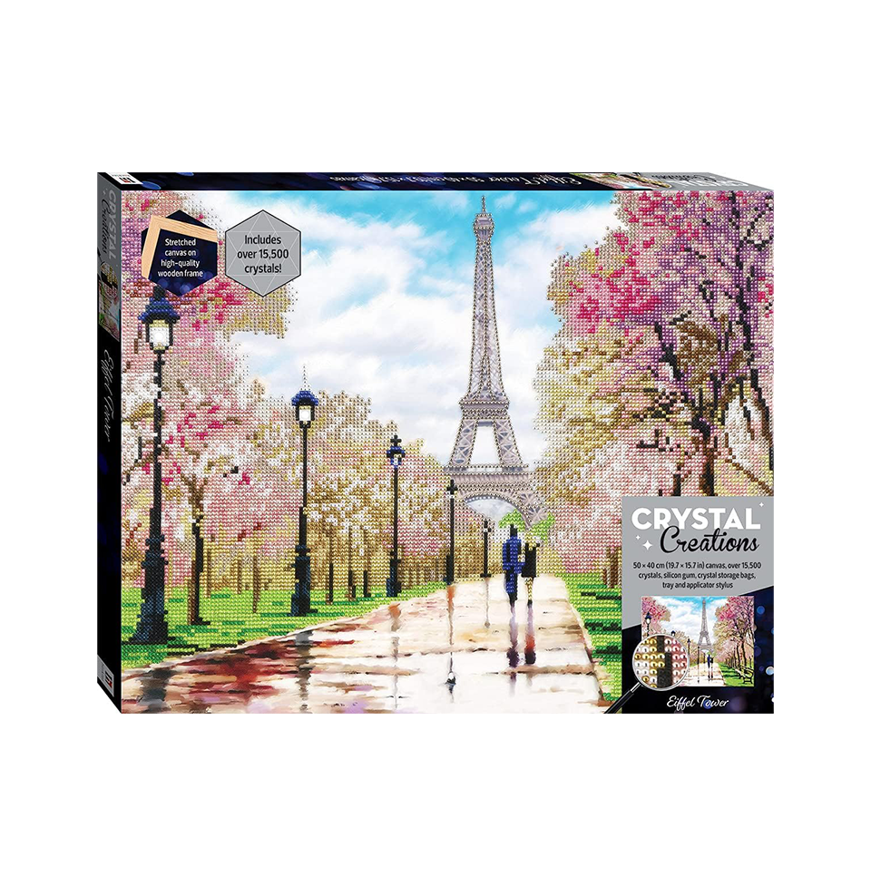 Crystal Creations Canvas : Eiffel Tower (Large)