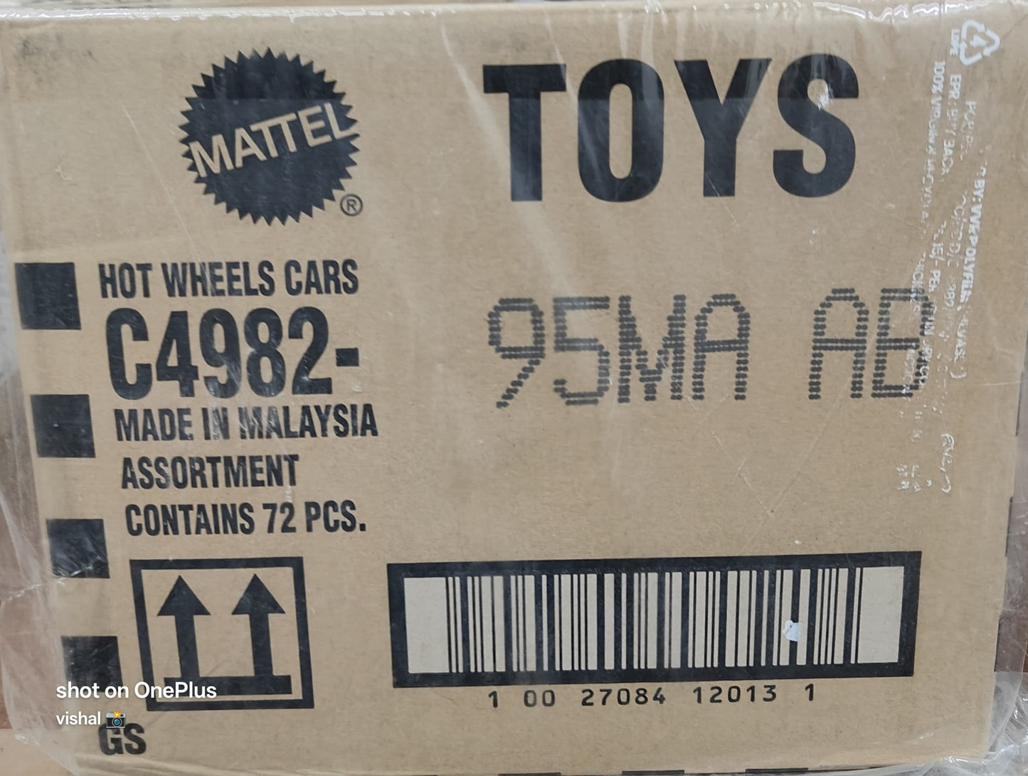 Hot Wheels 2025 Factory-Sealed Case A B    – 72 Die-Cast Cars by Mattel (Brand New Box)