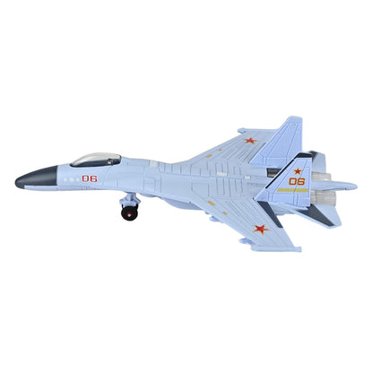 Toys Uncle Diecast Aeroplane Scale Model, (1:400 Fighter Aeroplane with Light and Sound (Type 1))