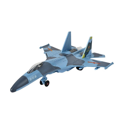 Toys Uncle Diecast Aeroplane Scale Model, (1:400 Fighter Aeroplane with Light and Sound (Type 16))