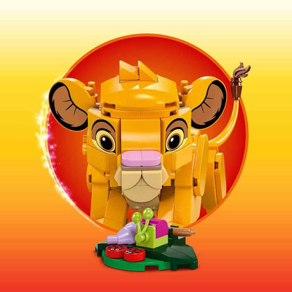 LEGO ǀ Disney Simba The Lion King Cub Fun Gift Idea 43243 Building Blocks Toys for 6+ Gift for Boys and Girls