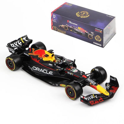 1:24 2023 F1 RB19 1 Max Verstappen Formula Racing Alloy Car Diecast Model
