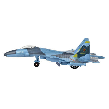 Toys Uncle Diecast Aeroplane Scale Model, (1:400 Fighter Aeroplane with Light and Sound (Type 16))