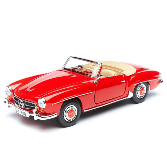 Maisto 1/18 1955 Mercedes-Benz 190SL Diecast Vehicle Red