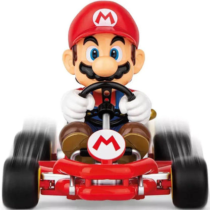 Carrera 200989 RC Official Licensed Kart Pipe Kart Mario 1:18 Scale 2.4 Ghz Remote Radio Control Car with Rechargeable LiFePO4 Battery - Kids Toys Boys/Girls