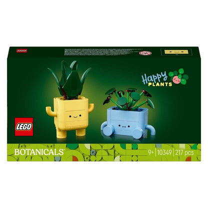 LEGO Botanicals Happy Plants Shelf Decor 10349 Building Blocks Toys for 9+ Gift for Boys and Girls