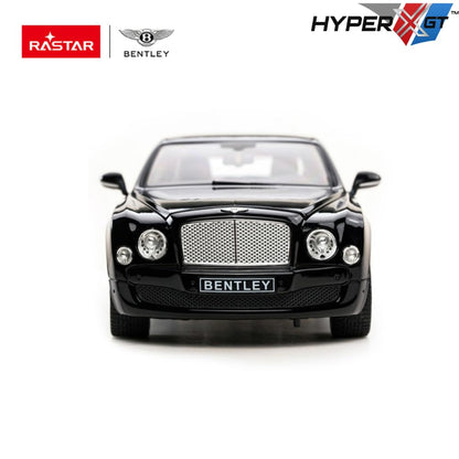 HYPERXGT 1:18 Scale Bentley Mulsanne Champagne Die-Cast Collectible Model Car