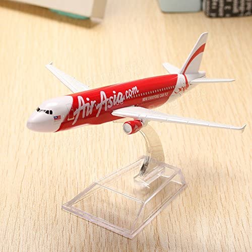 Diecast Aeroplane Scale Model , 16CM (1:400) , Air Asia
