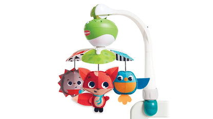 Tiny Love Meadow Days 3-in-1 Take-Along Cot Mobile for Newborn Baby, Stroller, Crib & Playard