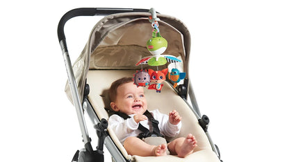 Tiny Love Meadow Days 3-in-1 Take-Along Cot Mobile for Newborn Baby, Stroller, Crib & Playard
